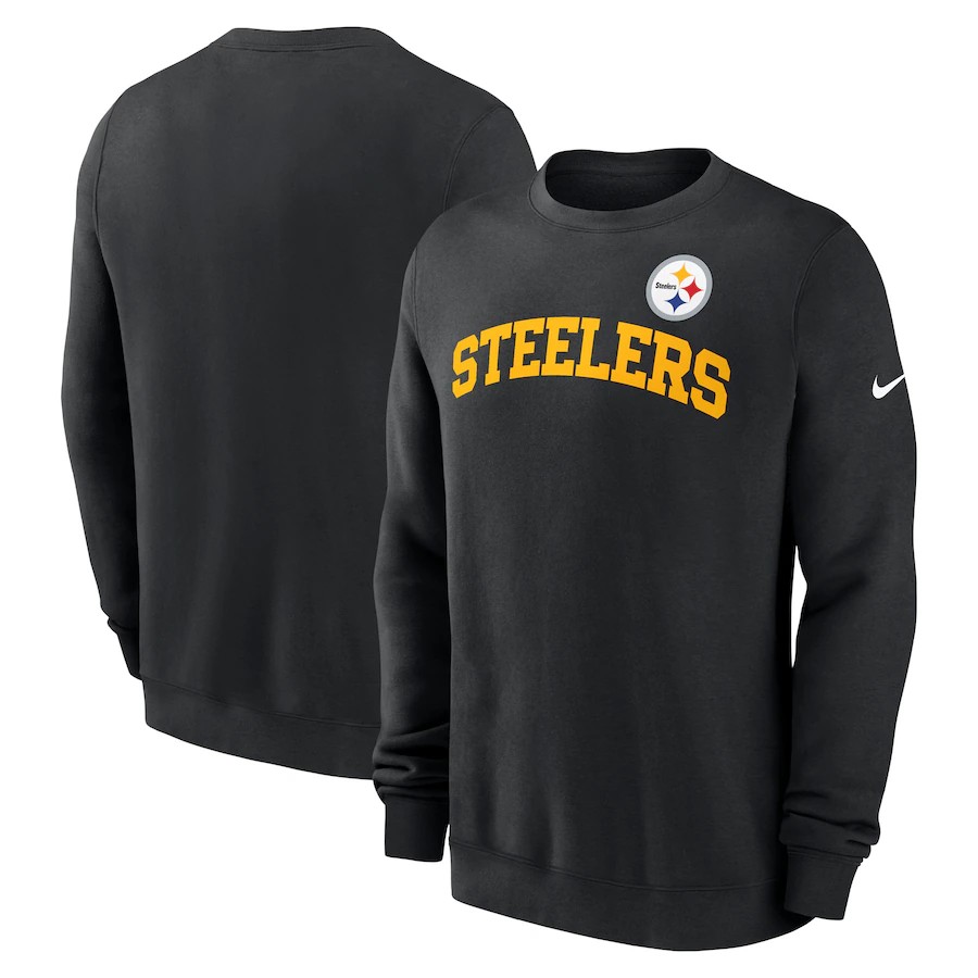 Men Pittsburgh Steelers black style #23 NFL 2024 hoodie